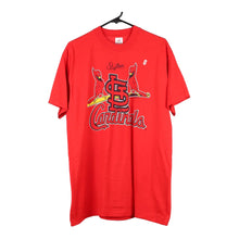  Vintage red St. Louis Cardinals Fruit Of The Loom T-Shirt - mens large