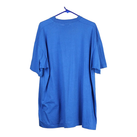 Vintage blue Lutheran Basketball Screen Stars T-Shirt - mens xx-large