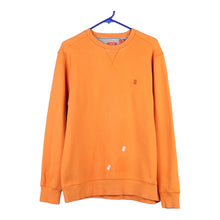  Vintage orange Izod Sweatshirt - mens medium