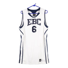  Vintage white EBC #6 Adidas Jersey - mens large