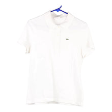  Vintage white Lacoste Polo Shirt - womens medium