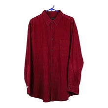  Vintage red Club Room Cord Shirt - mens x-large