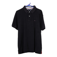 Vintage black Tommy Hilfiger Polo Shirt - mens x-large