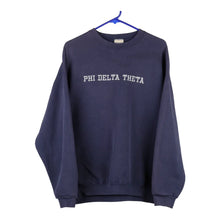  Vintage blue Phi Delta Theta Lee Sweatshirt - mens x-large