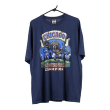 Vintage navy Chicago Bears Fruit Of The Loom T-Shirt - mens xx-large