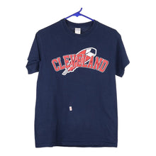  Vintage navy Cleveland Guardians Gildan T-Shirt - mens small
