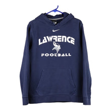  Vintage blue Lawrence Football Nike Hoodie - mens small