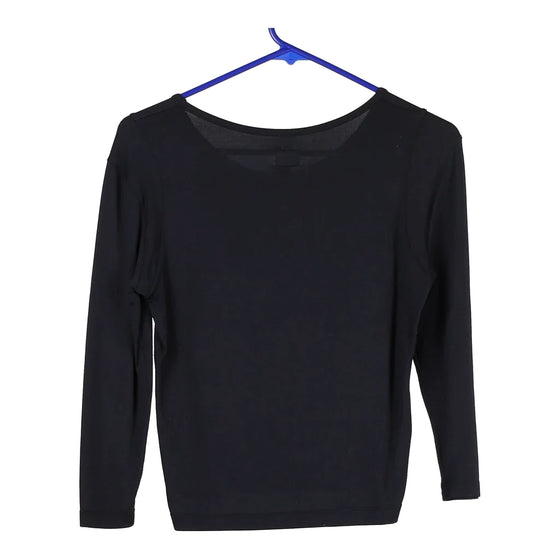 Vintage black Calvin Klein Long Sleeve T-Shirt - womens medium