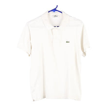  Vintage white Lacoste Polo Shirt - mens small
