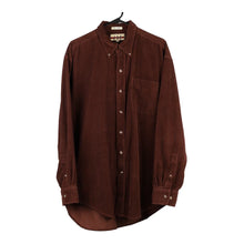  Vintage brown Studio J.A.B Cord Shirt - mens x-large