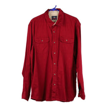  Vintage red Wrangler Flannel Shirt - mens large