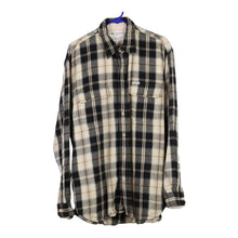  Vintage block colour Columbia Flannel Shirt - mens large