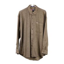 Vintage brown Chaps Ralph Lauren Flannel Shirt - mens large