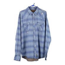  Vintage blue Wrangler Shirt - mens x-large