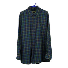  Vintage green Orvis Flannel Shirt - mens x-large