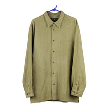  Vintage green Consensus Cord Shirt - mens x-large