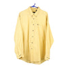 Vintage yellow Izod Patterned Shirt - mens x-large