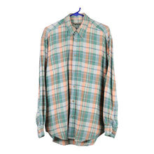  Vintage green Springfield Casual Flannel Shirt - mens large