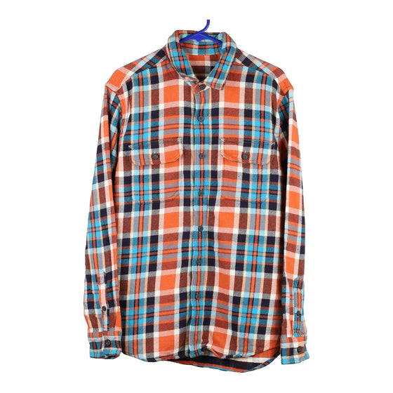 Vintage orange Unbranded Flannel Shirt - mens large