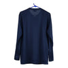 Vintage blue Diadora Long Sleeve T-Shirt - mens large