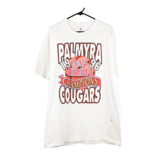  Vintage white Palympa Cougars 1996 Delta T-Shirt - mens x-large