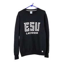  Vintage black ESU Lacrosse Russell Athletic Sweatshirt - mens medium