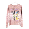 Vintage pink Mickey & Friends Disney Sweatshirt - womens x-large