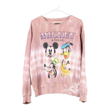  Vintage pink Mickey & Friends Disney Sweatshirt - womens x-large