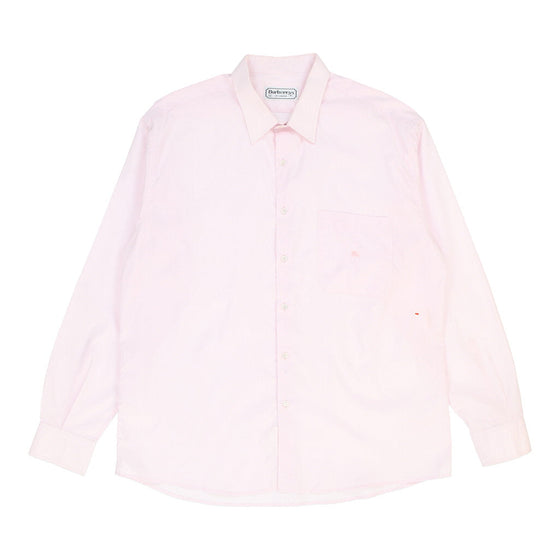 Vintage pink Burberry Shirt - mens xx-large