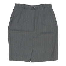  Vintage grey Burberry Mini Skirt - womens 30" waist