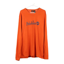  Vintage orange Ralph Lauren Long Sleeve T-Shirt - mens x-large