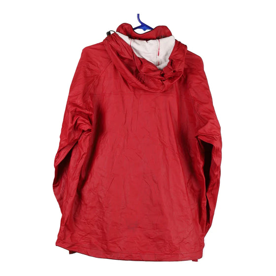 Vintage red Helly Hansen Waterproof Jacket - mens medium