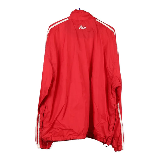 Vintage red Asics Jacket - mens x-large