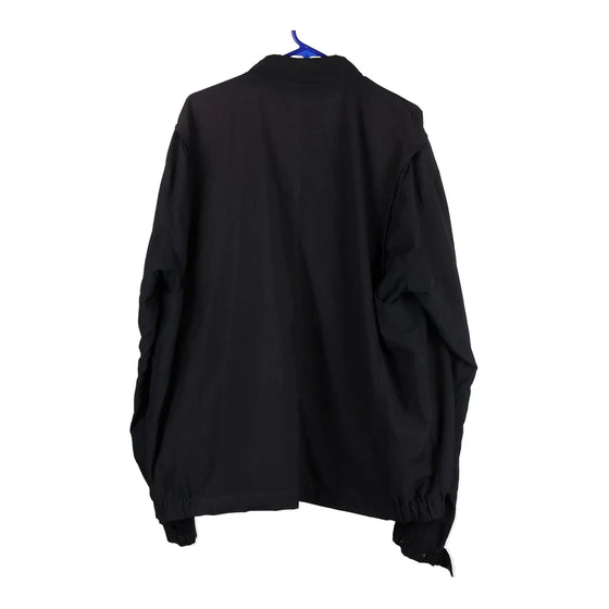 Vintage black Adidas Harrington Jacket - mens x-large