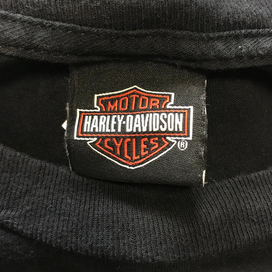 Vintage black Orange Park, Florida Harley Davidson T-Shirt - mens x-large