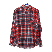  Vintage red West Island Flannel Shirt - mens x-large