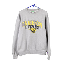  Vintage grey UW Oshkosh Titans Champion Sweatshirt - womens large