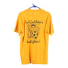 Vintage yellow Roc-soc Fruit Of The Loom T-Shirt - mens large