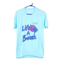  Vintage blue Clearwater Beach, Florida Screen Stars T-Shirt - mens medium