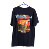 Pre-Loved navy West Palm Beach, Florida Harley Davidson T-Shirt - mens large