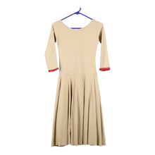  Vintage beige Unbranded Midi Dress - womens small