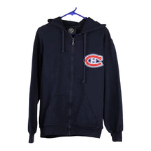  Vintage blue Montreal Canadiens Nhl Hoodie - mens medium
