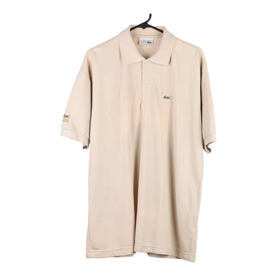 Vintage beige Bootleg Lacoste Polo Shirt - mens xx-large