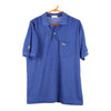Vintage blue Bootleg Lacoste Polo Shirt - mens xx-large