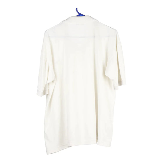 Vintage white Bootleg Lacoste Polo Shirt - mens xx-large