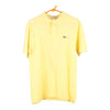 Vintage yellow Bootleg Lacoste Polo Shirt - mens large
