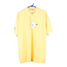  Vintage yellow Bootleg Lacoste Polo Shirt - mens xx-large