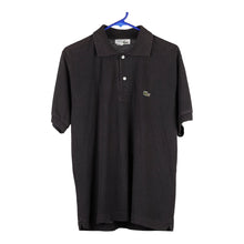  Vintage black Bootleg Lacoste Polo Shirt - mens medium