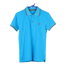 Vintage blue Bootleg Gucci Polo Shirt - mens x-small