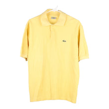  Vintage yellow Bootleg Lacoste Polo Shirt - mens large